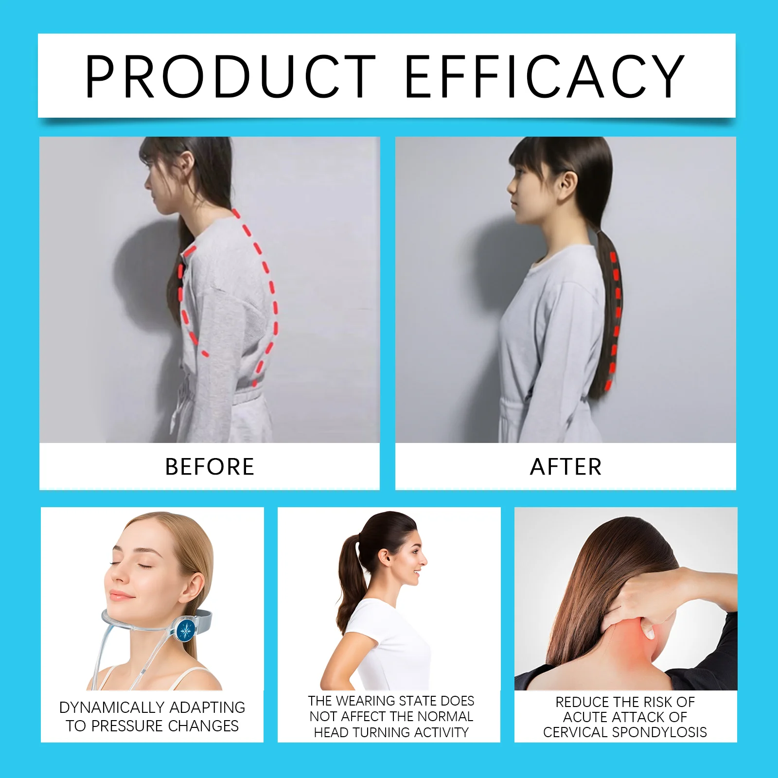 xorita adjustable neck support lightweight folding Xor HX 13 135