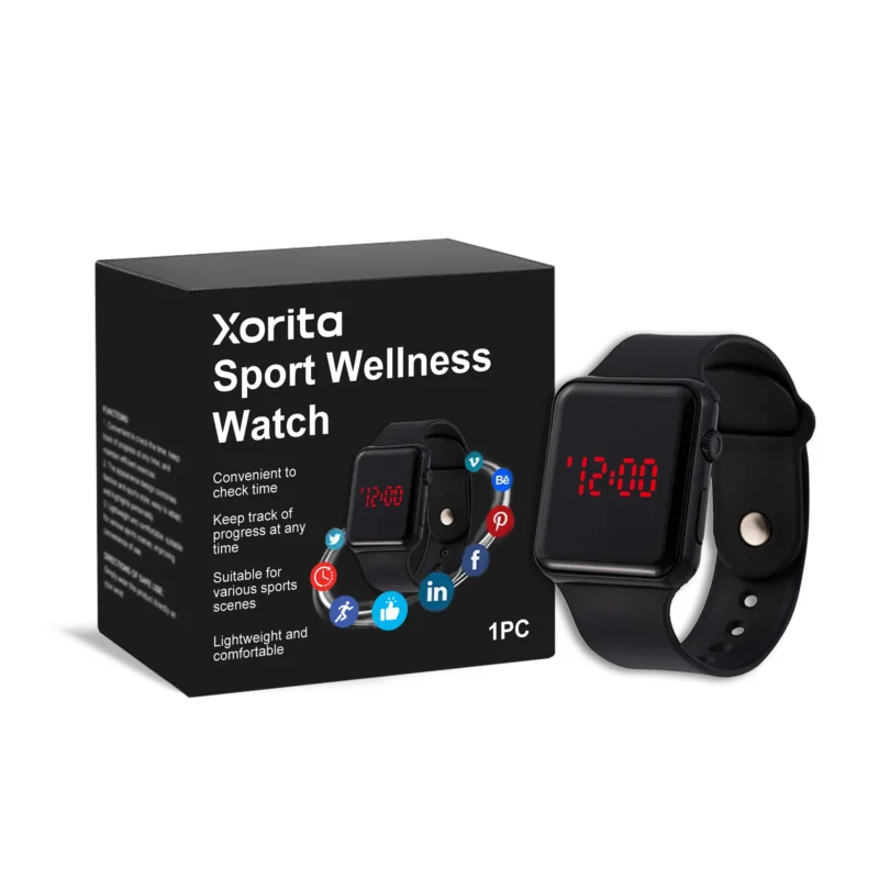 Xorita Balanced Lightweight Sports Watch for Various Activities