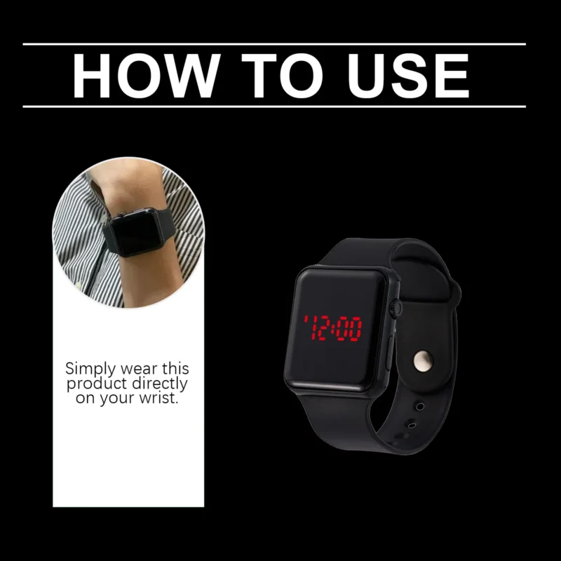 Xorita Balanced Lightweight Sports Watch for Various Activities - Image 6