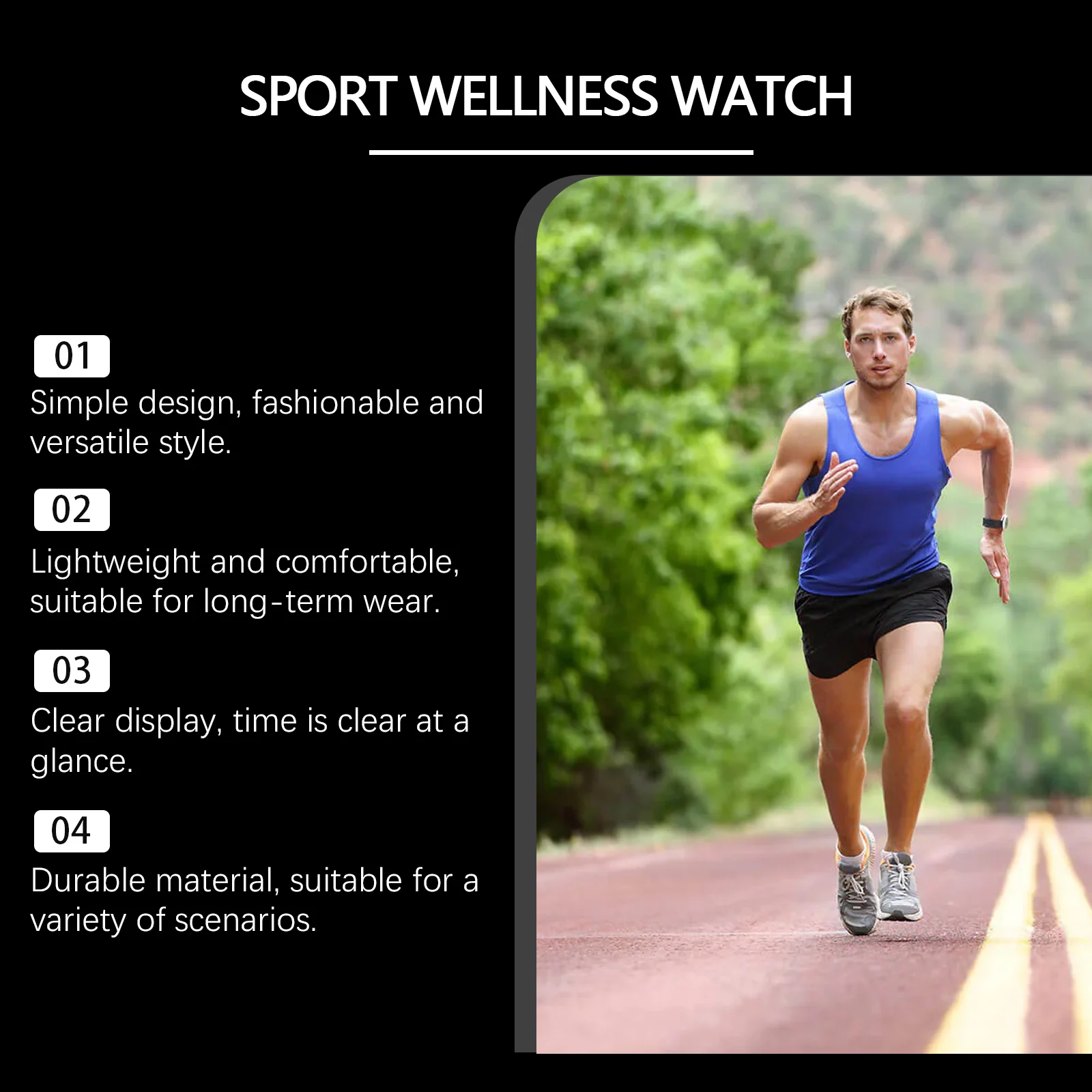 xorita balanced lightweight sports watch Xor HX 08 82