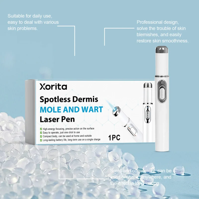 Xorita Portable Blue Light Skin Care Pen for Face and Body - Image 3